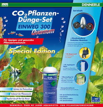 DENNERLE CO2 Einweg Set 300 QUANTUM Special Edition